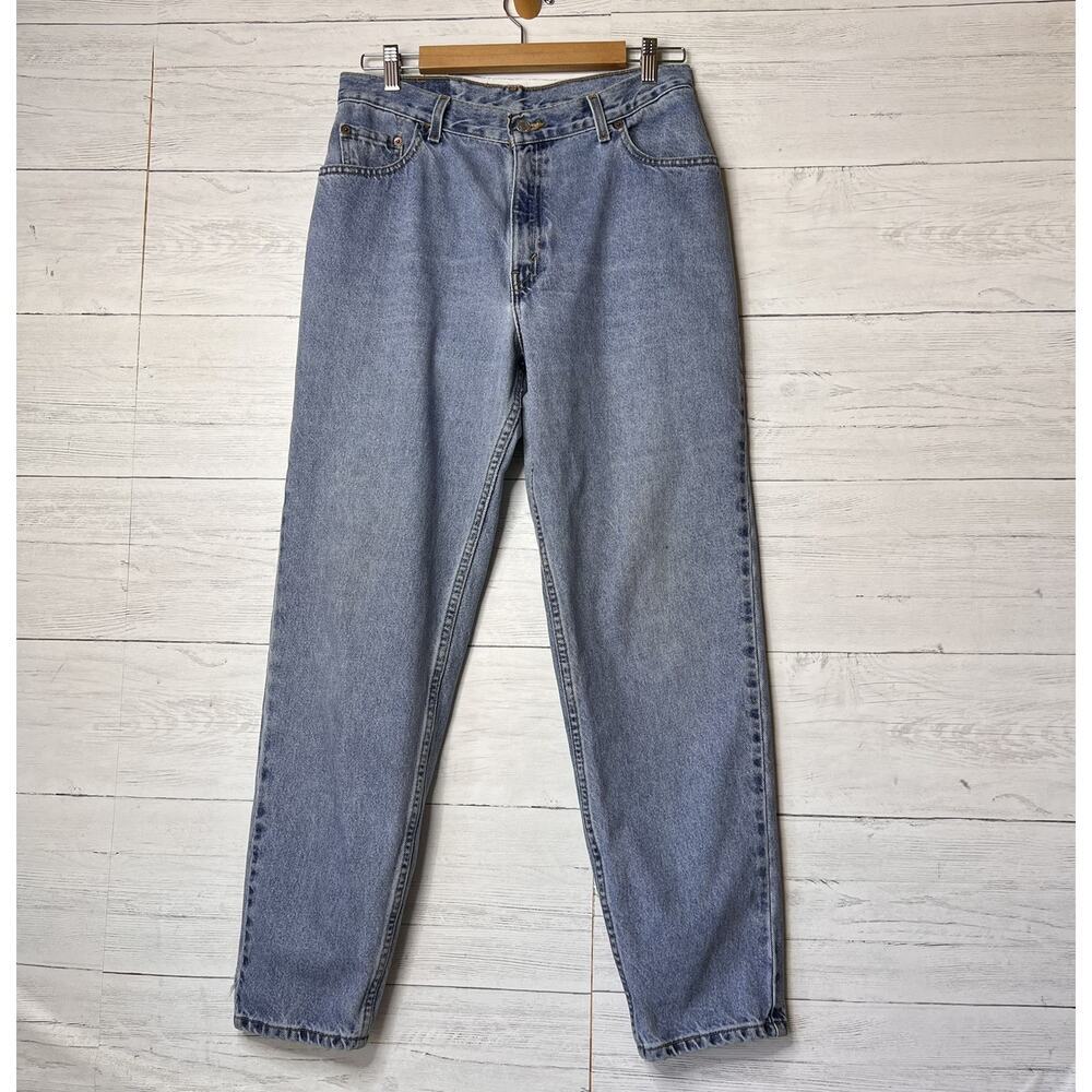 Vintage Levis Jeans Womens Size 12 Reg 550 Relaxed Fit Tapered Leg 90's 15551